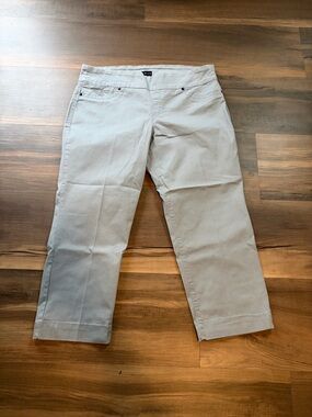 Womens Dash Khaki Pants with False Front Packets Size 12